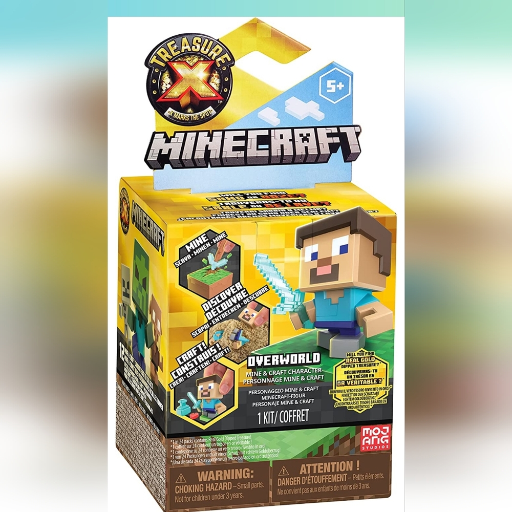 Treasure X Minecraft. Mine, Discover & Craft with 10 Levels of Adventure.